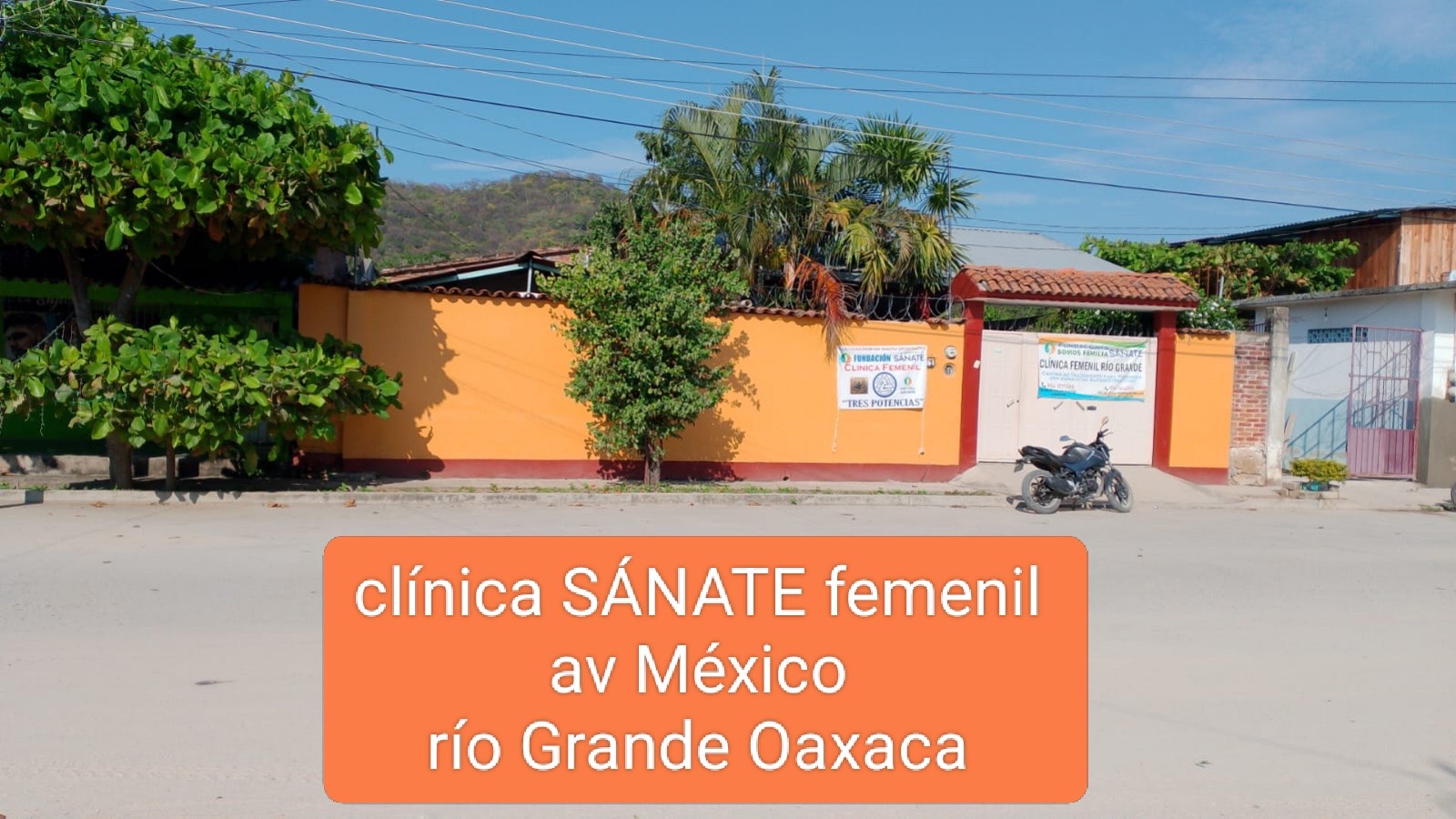 Clínica SÁNATE femenil Av. México, Río Grande Oaxaca